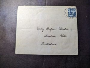 1922 British Samoa Cover to Kevelaer Rhineland Germany Verlag Butzan Bercken