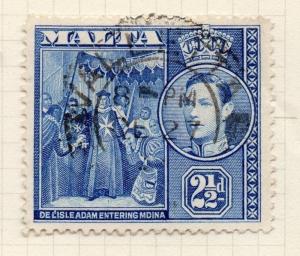 Malta 1938 Early Issue Fine Used 2.5d. 276559