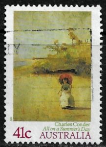 Australia ~ Scott # 1147 ~ Used ~ All on a Summer's Day by Charles Conder