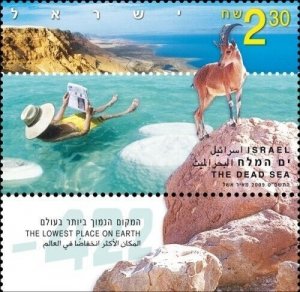 ISRAEL 2009 - The Dead Sea - Single Stamp - Scott# 1775 - MNH