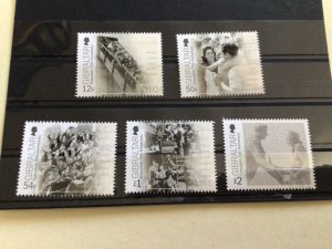 Gibraltar 2014 75 th Evacuation Anniversar mint never hinged  stamps  set A14060