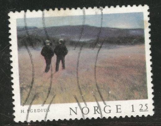 Norway Scott 704 used 1977 stamp