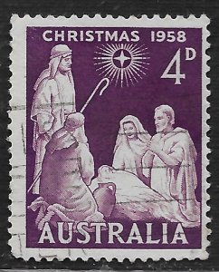 Australia #313 4p Christmas - Nativity