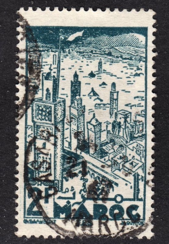 French Morocco Scott 207 F to VF used.  Lot #A.  FREE...