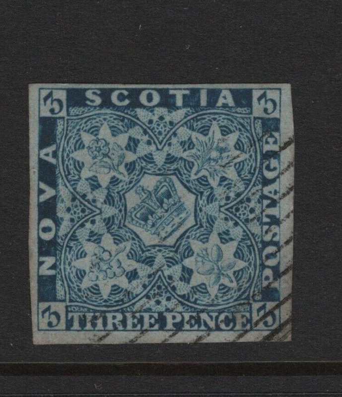 Nova Scotia Scott # 2 VF used neat cancel with nice color scv $ 250 ! see pic !