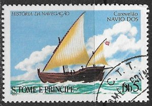 St. Thomas & Prince Islands ~ Scott # 537 ~ Used ~ CTO ~ Ships