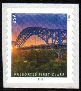 US Scott 5811 Presorted (25c) Bridges plate number single MNH