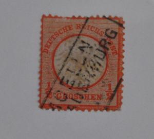 Germany Scott 3 . Scott CV:$37.00. 