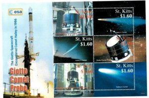 Saint Kitts 2006 - Space - Sheet of 6 Stamps - Scott #666 - MNH