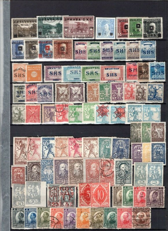 Yugoslavia 1919-59 Collection 370 Stamps Used-Mint See Scans