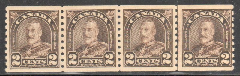 Canada #182i+iii Mint VF-XF NH *Cockeyed eye king and Line Variety C$440.00