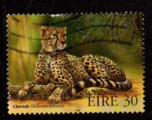 Ireland -  #1153 Endangered Animals- Cheetah - Used