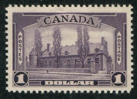 Canada SC# 245 (SG# 367) Chateau de Ramezay $1.00 MH