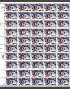 1992 Scott #2619, 29c Olympic Baseball Sheet of 50 MNH