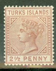 CW: Turks Islands 49 mint CV $40