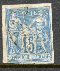 French Colonies # 42, Used.