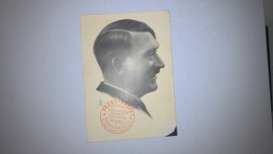 GERMANY WWII ERA PROPAGANDA POSTAL CARD: 1939 THE FURHER