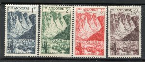 Andorra,  French lot Mint Hinge and Used.   15