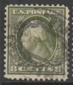 U.S. Scott #337 Washington Stamp - Used Single