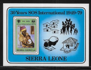 Sierra Leone 453a IYC International Year of the Child s.s. MNH c.v. $2.25