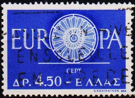 Greece.1960 4d50 S.G.848 Fine Used