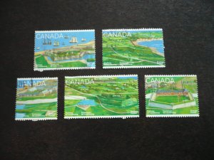 Stamps - Canada - Scott# 1547-1551 - Used Set of 5 Stamps