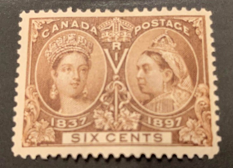 Canada #55 MINT VF/XF LH Jubilee C$300.00