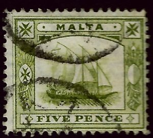 Malta #45 Used F-VF..Grab a Bargain!!!