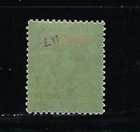 ST. VINCENT SCOTT #117 1915 1P ON 1 SH SURCHARGE- MINT LIGHT HINGED