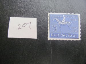 Germany  1939 MNH SC B144 SET  VF 80 EUROS  (207)