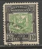 Dominican Republic 133 VFU ARMS X784-6