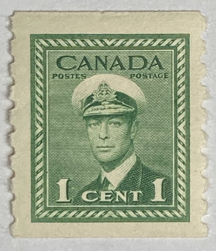 CANADA 1942-43 #263 King George VI War Issue Coil - MH