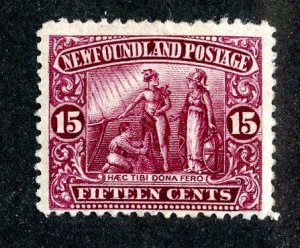 93 Newfoundland 1911 scott #114  SG #127 m* (offers welcome)