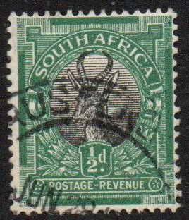 South Africa Sc #24a Used
