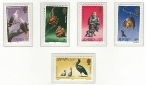 Jersey  mnh sc  217 - 221