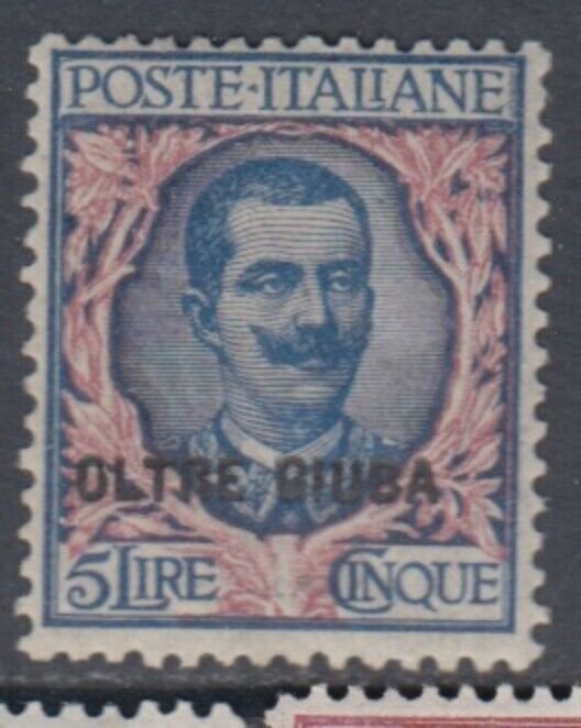 Italy Oltre Giuba n.14 cv 580$  SUPER CENTERED  MH*