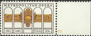 # 2054 MINT NEVER HINGED METROPOLITAN OPERA