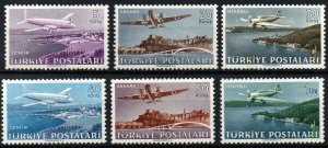 Turkey Sc #C12-C17 Mint Hinged