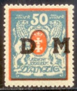 Danzig 1923 SC# O34 MNH-OG CH4