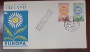 O) 1964 IRELAND, EUROPA, CEPT DAISY PETALS, FDC XF