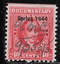 USA R395, 40c Louis McLane Revenue, used, AVG