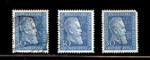 GERMANY Sc# 686 LOT of 3 USED