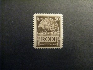 Italy-Rhodes #20 mint hinged  a23.2 8382