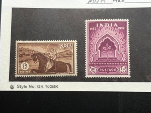 India Scott #289-90 MNH!