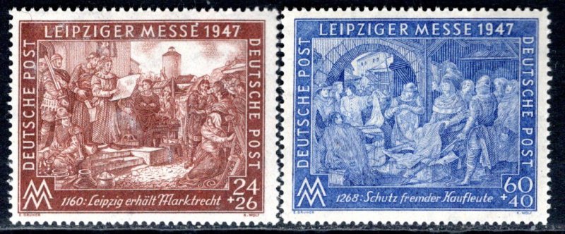 Germany AM Post Scott # B296 - B297, mint nh