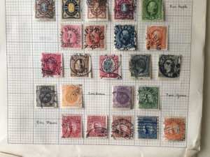 Sweden used stamps on pages A10248