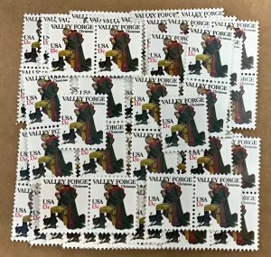 1729  Christmas, Washington at Valley Forge MNH 13c 100 Stamps FV $13.00 1977