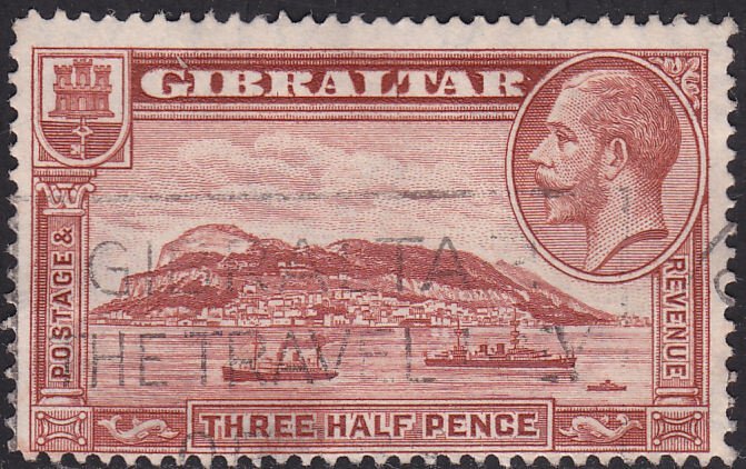 Gibraltar 97 Rock of Gibraltar 1931