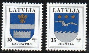 Latvia Sc #506-507 MNH