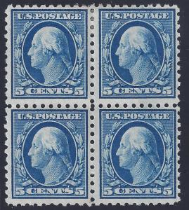 U.S. 428 Mint FVF MH  Blk/4  (053117) 